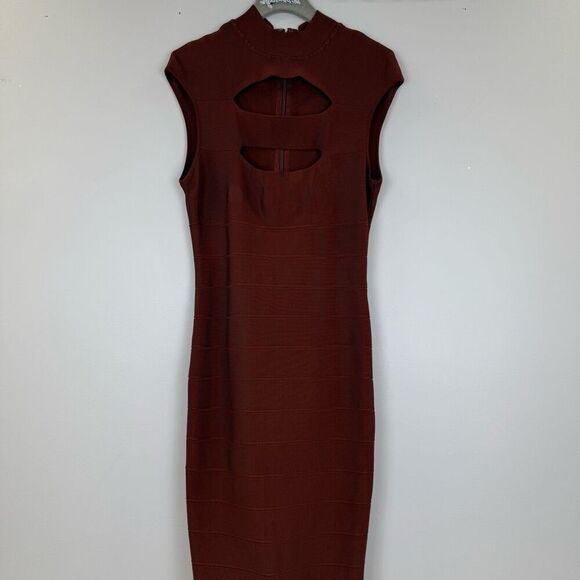 Hervé Léger Icon Cap Sleeve Gown - Picture 7 of 11